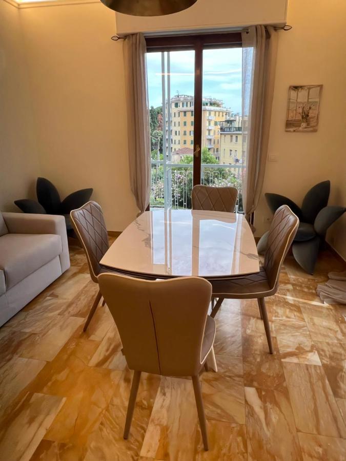 Welcome Riviera -Torre D'Avorio Appartamento 126 Mq Piu'Terrazzo25 Mq - Totalmente Rinnovato- 250 M Dal Centro - Parcheggio A Pagamento 15 Euro Al Giorno Da Prenotare In Anticipo Salvo Dispo -Parking At 15 Euro Per Day To Be Booked In Advance If Avai Rapallo Ngoại thất bức ảnh